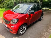 Used Smart ForFour Passion 71 HP (52 kW) 2015 Red Hatchback