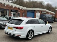 Used Audi A4 S-Line 190 HP (139 kW) 2017 White Estate