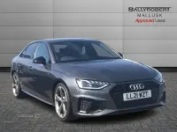 Used Audi A4 Black Edition 150 HP (110 kW) 2021 Grey Sedan