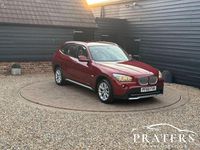 Used BMW X1 Sport Line 204 HP (150 kW) 2010 Red SUV