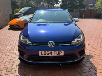 Used VW Golf VII R 2014 Blue Hatchback