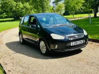 Käytetty Ford C-MAX Titanium 125 HP (91 kW) 2008 Musta Tila-auto