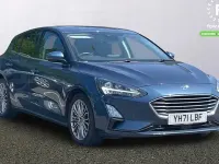 Used Ford Focus Titanium X 125 HP (91 kW) 2021 Blue Hatchback