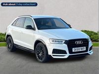 Used Audi Q3 Black Edition 150 HP (110 kW) 2018 White SUV