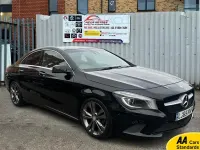 Used Mercedes CLA180 122 HP (89 kW) 2015 Black Sedan