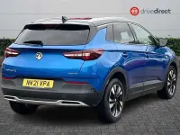 Used Vauxhall Grandland X Edition 130 HP (95 kW) 2021 Blue SUV