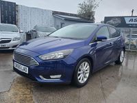 Used Ford Focus Titanium 150 HP (110 kW) 2015 Blue Hatchback