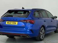 Used Skoda Octavia vRS 245 HP (180 kW) 2021 Blue Estate