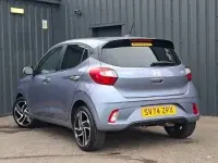 Used Hyundai i10 Premium 2024 Blue Hatchback