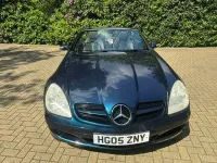 Used Mercedes SLK350 272 HP (200 kW) 2005 Blue Cabriolet