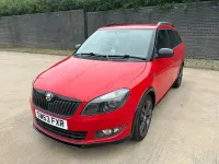 Used Skoda Fabia Monte Carlo 105 HP (77 kW) 2013 Red Estate