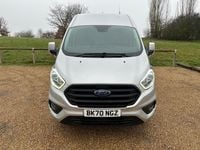 Used Ford Transit Custom Trend 130 HP (95 kW) 2020 Silver Van