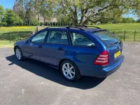 Used Mercedes C220 Classic 150 HP (110 kW) 2006 Blue Estate