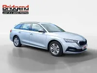 Used Skoda Octavia SE Technology 110 HP (80 kW) 2021 Silver Estate