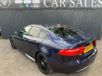 Used Jaguar XE R-Sport 163 HP (119 kW) 2015 Blue Sedan