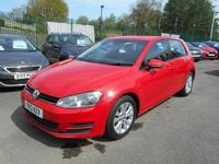 Begagnad VW Golf VII SE 2013 Röd Halvkombi