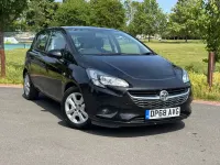 Used Vauxhall Corsa Design Edition 90 HP (66 kW) 2018 Black Hatchback