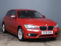Used BMW 118 Impressive 2018 Red Hatchback