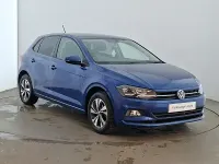 Used VW Polo Match 95 HP (69 kW) 2021 Blue Hatchback
