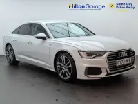 Used Audi A6 S-Line 204 HP (150 kW) 2022 White Sedan