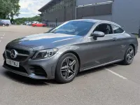 Used Mercedes C220 AMG line 2019 Grey Coupe