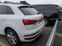Used Audi Q3 S-Line 150 HP (110 kW) 2018 White SUV
