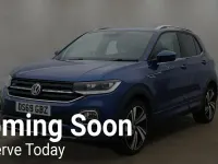 Used VW T-Cross R-line 115 HP (84 kW) 2020 Blue SUV