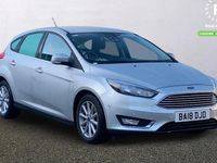 Used Ford Focus Titanium 125 HP (91 kW) 2017 Silver Hatchback