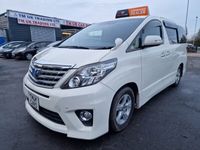 used Toyota Alphard 2.4 Hybrid Automatic 7 Seats 5dr 4WD Double Sunroof ULEZ FREE