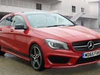 Used Mercedes CLA200 AMG 136 HP (100 kW) 2015 Red Estate