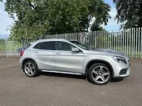 Used Mercedes GLA220 AMG line 174 HP (127 kW) 2018 Silver SUV