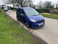 Second-hand Ford Transit Sport 95 CP (69 kW) 2018 Albastru Van
