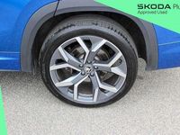Used Skoda Kodiaq SportLine 190 HP (139 kW) 2024 Race blue metallic SUV