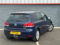 Used VW Golf VI GT 140 HP (102 kW) 2011 Blue Hatchback