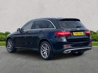 Begagnad Mercedes GLC220 AMG line 2016 Svart Kombi