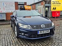 Used VW CC R-line 177 HP (130 kW) 2015 Blue Sedan