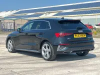 Used Audi A3 Sportback S-Line 110 HP (80 kW) 2023 Black Hatchback
