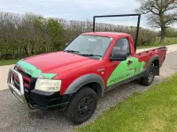 Używany Ford Ranger 143 KM (105 kW) 2008 Czerwony Pickup