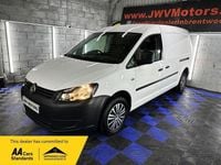 Used VW Caddy Maxi Startline 102 HP (75 kW) 2014 White MPV