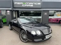 Used Bentley Continental GT Convertible 560 HP (411 kW) 2009 Black Cabriolet