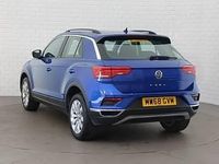 Used VW T-Roc SE 150 HP (110 kW) 2018 Blue SUV