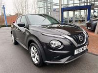 Used Nissan Juke N-Connecta 2021 Metallic black SUV