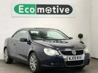 Used VW Eos SE 2009 Blue Cabriolet