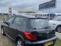 Used Peugeot 307 S 110 HP (80 kW) 2007 Black Hatchback