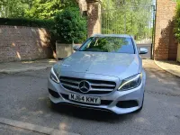 Used Mercedes C200 184 HP (135 kW) 2014 Iridium silver metallic Estate