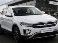 Used VW T-Roc Style 110 HP (80 kW) 2023 White SUV