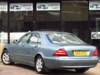 Used Mercedes S320 2001 Blue Sedan