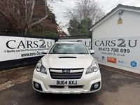 Begagnad Subaru Outback 2014 Vit Kombi