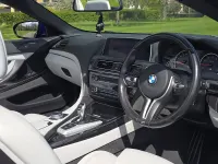 Used BMW M6 Cabriolet Impressive 2015 Blue Cabriolet