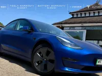 Used Tesla Model 3 Long Range RWD 366 kW (498 HP) 2023 Blue Sedan